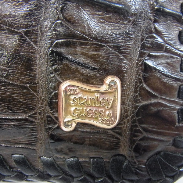 実際に弊社で買取させて頂いたSTANLEY GUESS/スタンリーゲス クロコダイル 2つ折り財布/ウォレットの画像 7枚目