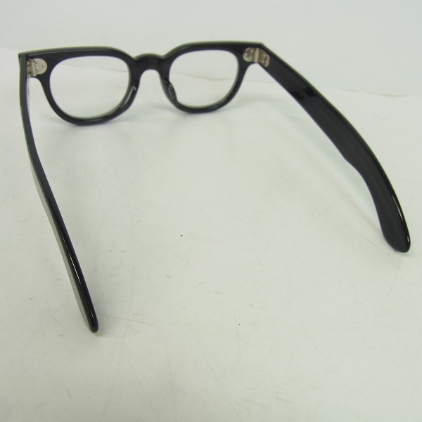 実際に弊社で買取させて頂いたJULIUS TART OPTICAL/ジュリアス タート オプティカル 眼鏡/メガネフレーム BLACK-WOOD/FDR-44/PL-013Iの画像 1枚目