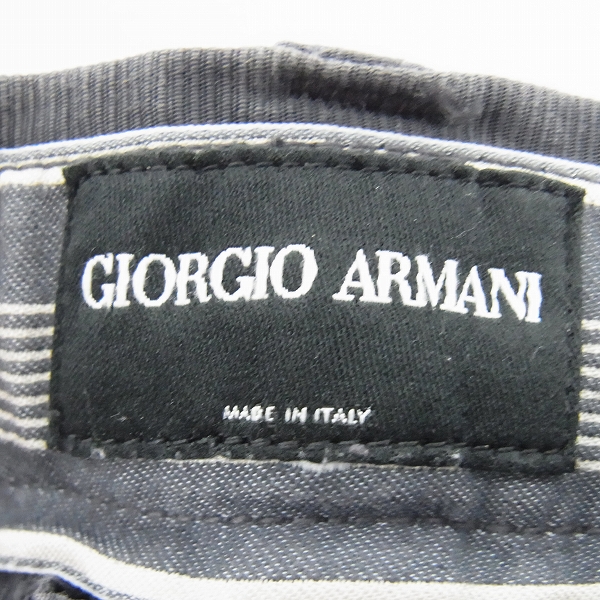 実際に弊社で買取させて頂いたGIORGIO ARMANI/ジョルジオアルマーニ BORGO 21 /イージーパンツ 48の画像 3枚目