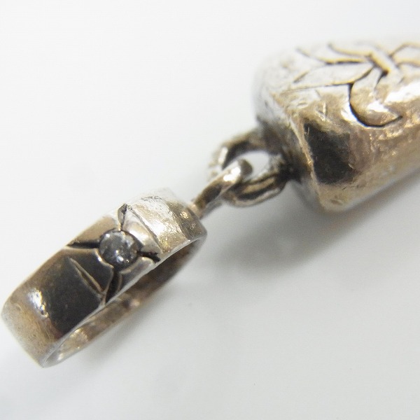 実際に弊社で買取させて頂いた【ギャラ付き】Loree Rodkin/ローリーロドキン スモール エングレイブド クリューペンダントの画像 4枚目