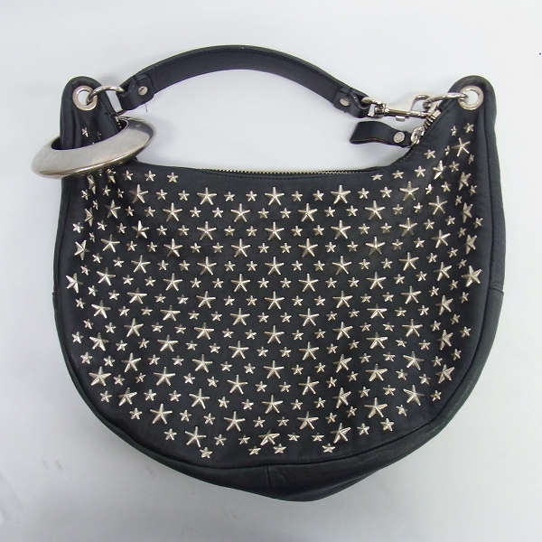 実際に弊社で買取させて頂いたJimmy Choo/ジミーチュウ スタースタッズ レザー ハンドバッグ