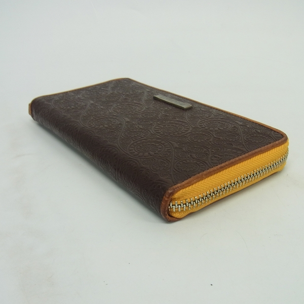 実際に弊社で買取させて頂いたGARNI/ガルニ Vine 長財布 ブラウン GL10011の画像 2枚目