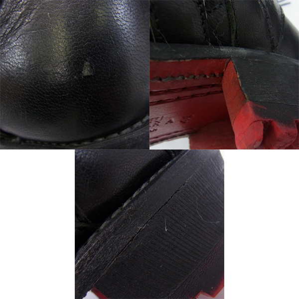 実際に弊社で買取させて頂いたHIROMU TAKAHARA/ヒロムタカハラ フリンジロングブーツ ブラック/41の画像 7枚目