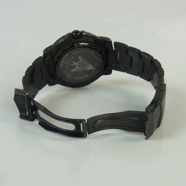 実際に弊社で買取させて頂いたLuminox/ルミノックス NIGHTHAWK 3400 SERIES F-117 ステルス Ref.3400PVDの画像 3枚目