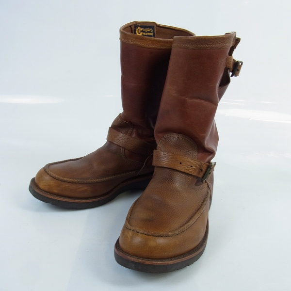 実際に弊社で買取させて頂いたCHIPPEWA/チペワ レザー ENGINEER /エンジニア ブーツ 99958/10E