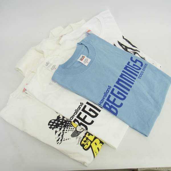 実際に弊社で買取させて頂いたBRAHMAN/Hawaiian6他 バンドTシャツ L/XL 6点セット