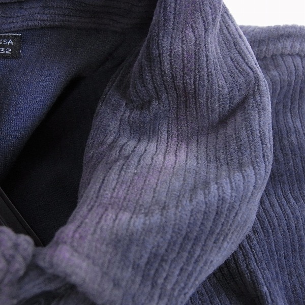 実際に弊社で買取させて頂いたGIORGIO ARMANI/ジョルジオアルマーニ SIMINT コーデュロイ ボタンダウン シャツ/48の画像 4枚目