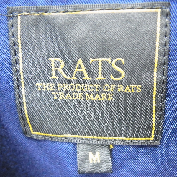 実際に弊社で買取させて頂いたRats/ラッツ 16SS レーヨン プリント オープンカラー/ハーフボタン 半袖 シャツ 16RS-0605/Mの画像 2枚目