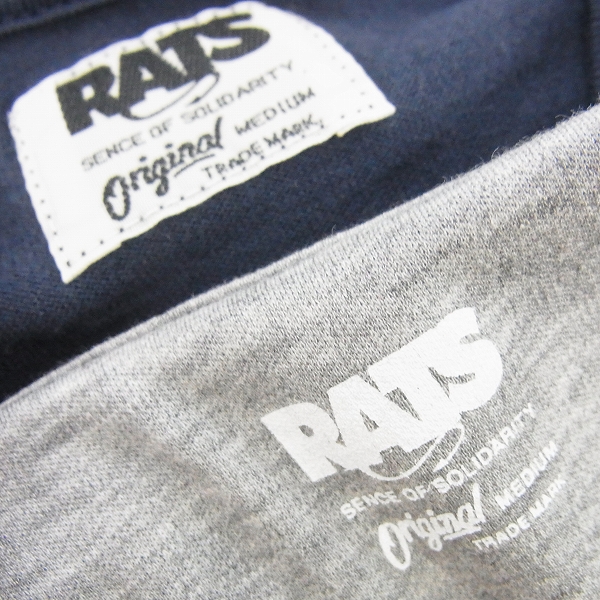 実際に弊社で買取させて頂いたRats/ラッツ プリント 半袖 Tシャツ/ポケT 4点セット S/Mの画像 4枚目