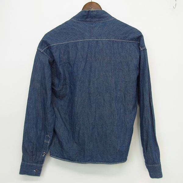 実際に弊社で買取させて頂いたvisvim/ビズビム SS LHAMO SHIRT ONE WASH 0114305007001 Sの画像 1枚目