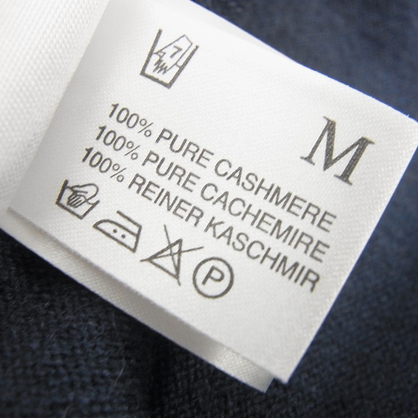 実際に弊社で買取させて頂いたlucien pellat-finet/ルシアンペラフィネ 18SS カシミヤ100％ スカル/スター/スワロ ニット/Mの画像 3枚目