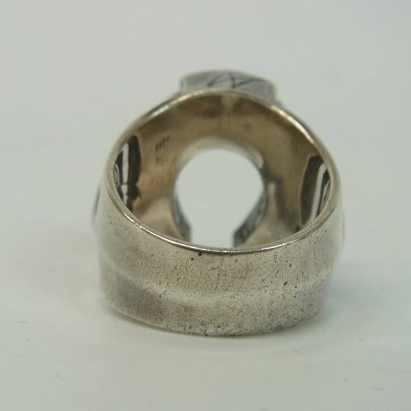 実際に弊社で買取させて頂いた【ギャラ付き】CRAZY PIG/クレイジーピッグ ラージ ホースシューリング 20.5号の画像 2枚目