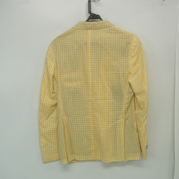 実際に弊社で買取させて頂いたetro/エトロ 2B チェック柄 ジャケット/46の画像 1枚目