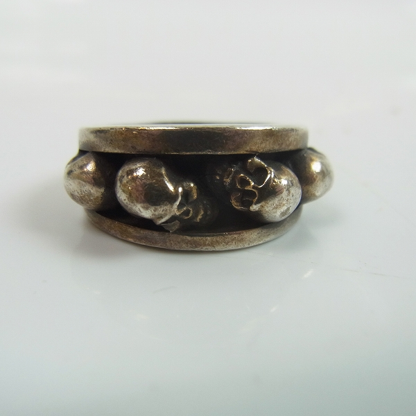 実際に弊社で買取させて頂いたSTANLEY GUESS/スタンリーゲス スカルVバンドリング 15.5号の画像 1枚目