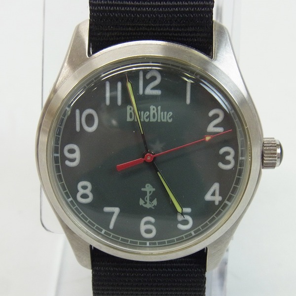 実際に弊社で買取させて頂いたBLUE BLUE/ブルーブルー アーミーウォッチ 腕時計/手巻き