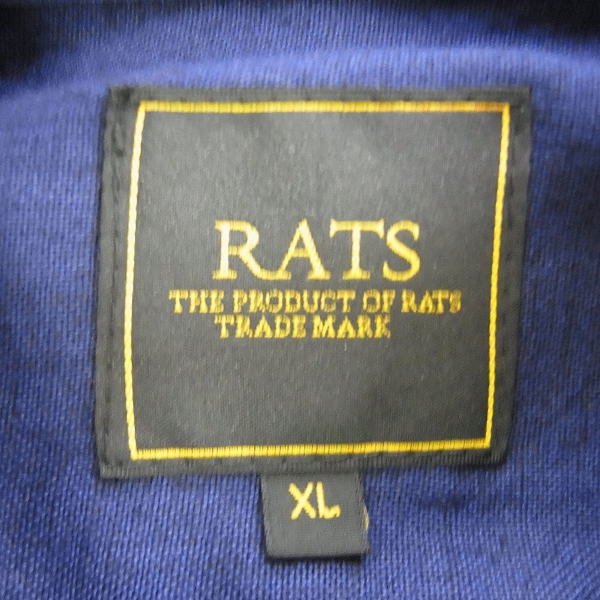 実際に弊社で買取させて頂いたRats/ラッツ レーヨン混合 ボーリングシャツ 17RS-0604/XLの画像 2枚目