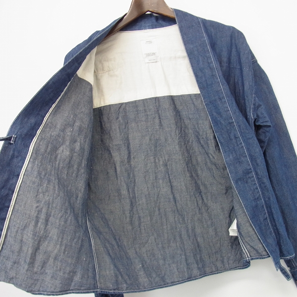 実際に弊社で買取させて頂いたvisvim/ビズビム SS LHAMO SHIRT ONE WASH 0114305007001 Sの画像 5枚目