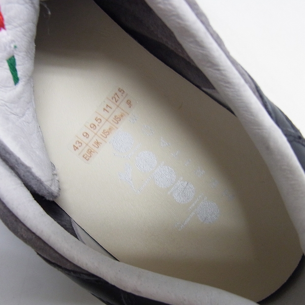 実際に弊社で買取させて頂いたDIADORA/ディアドラ HERITAGE/ヘリテージ スニーカー エキップ C362/27.5の画像 4枚目