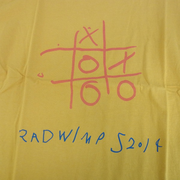 実際に弊社で買取させて頂いたRADWIMPS/ラッドウィンプス イルトコロニー/実況中継/16-17 YOIOTOSHIWO等 バンドTシャツ M/XL 4点セットの画像 5枚目