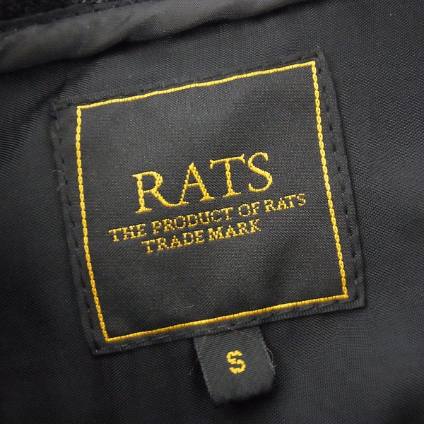 実際に弊社で買取させて頂いたRats/ラッツ 長袖 ウールシャツ/ジャケット 17’RS-1201/Sの画像 2枚目