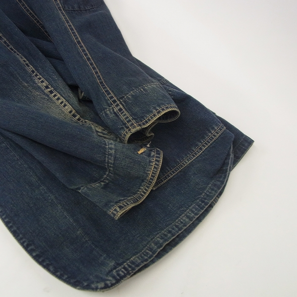 実際に弊社で買取させて頂いたBLUE BLUE ARIGATO/ブルーブルー デニムジャケット/3の画像 5枚目