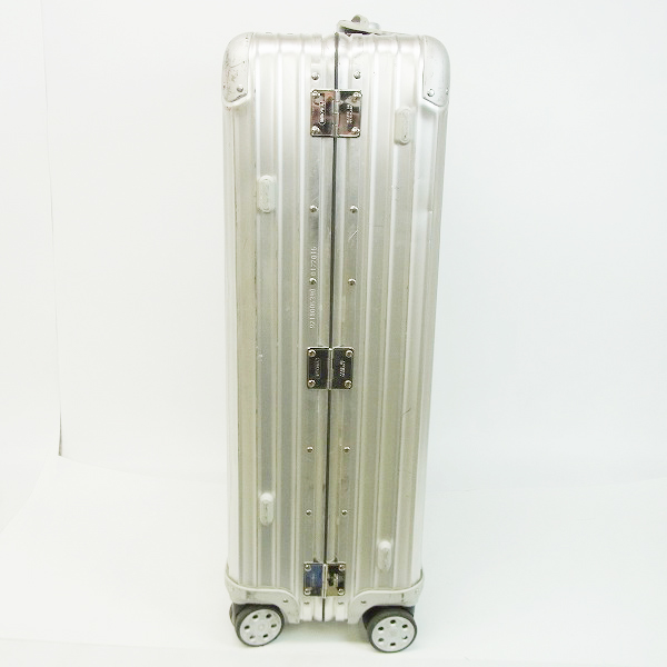 実際に弊社で買取させて頂いたRIMOWA/リモワ Lufthansa/ルフトハンザ 別注 TOPAZ/トパーズ アルミニウム マルチホイール/4輪 TSAロック/921.90の画像 2枚目