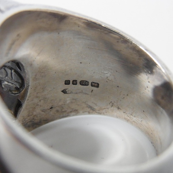 実際に弊社で買取させて頂いた【ギャラ付き】CRAZY PIG/クレイジーピッグ ラージ ホースシューリング 20.5号の画像 4枚目