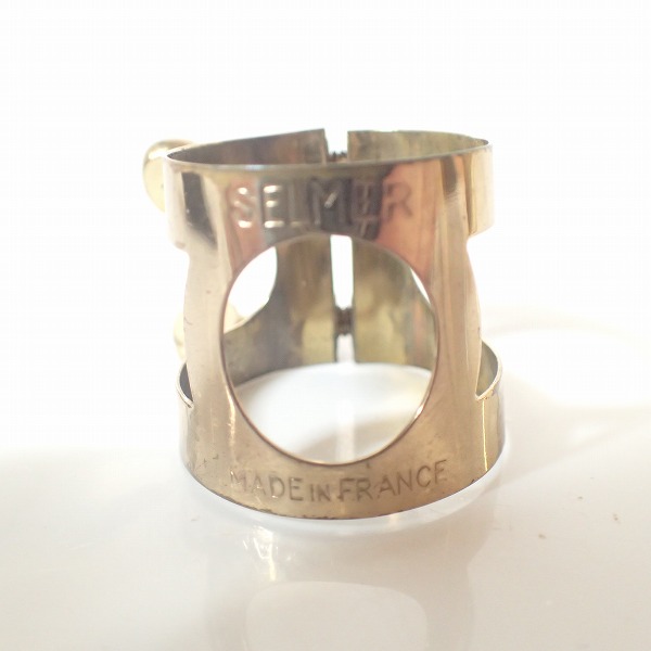 実際に弊社で買取させて頂いたSELMER/セルマー アルトサックス用マウスピース S90 180 SELMERリガチャー/キャップ付きの画像 7枚目