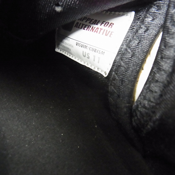 実際に弊社で買取させて頂いた【観賞用】visvim×good enough/ビズビム×グッドイナフ polkeポルケスエードスニーカー/G002-01/11の画像 5枚目