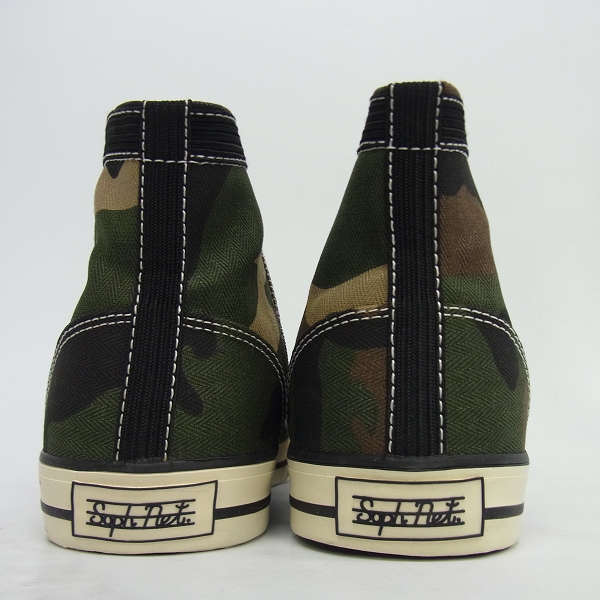 実際に弊社で買取させて頂いた【未使用】visvim×SOPHNET./ビズビム×ソフネット KIEFER HI VD スニーカー/8の画像 1枚目