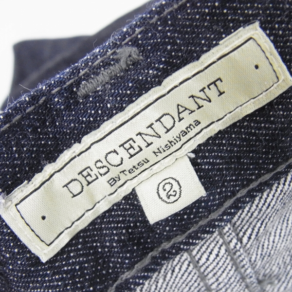 実際に弊社で買取させて頂いたDESCENDANT By Tetsu Nishiyama/ディセンダント デニムパンツ/2の画像 4枚目