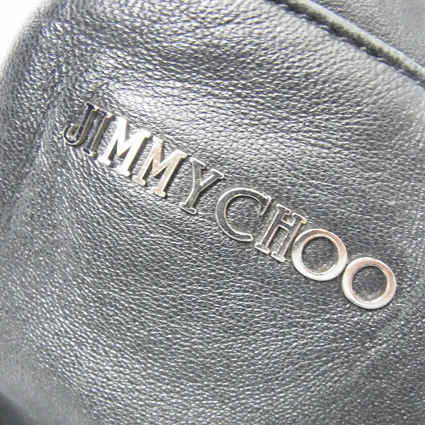 実際に弊社で買取させて頂いたJimmy Choo/ジミーチュウ スタースタッズ レザー ハンドバッグの画像 4枚目