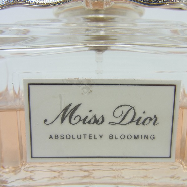 実際に弊社で買取させて頂いたChristian Dior/ミスディオール アブソリュートリー ブルーミング オードパルファン 100mlの画像 4枚目