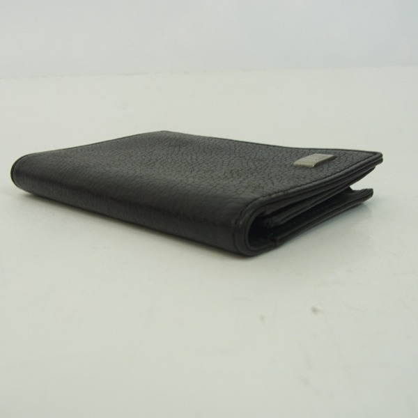実際に弊社で買取させて頂いたdunhill/ダンヒル レザー カードケース/名刺入れ ブラックの画像 2枚目