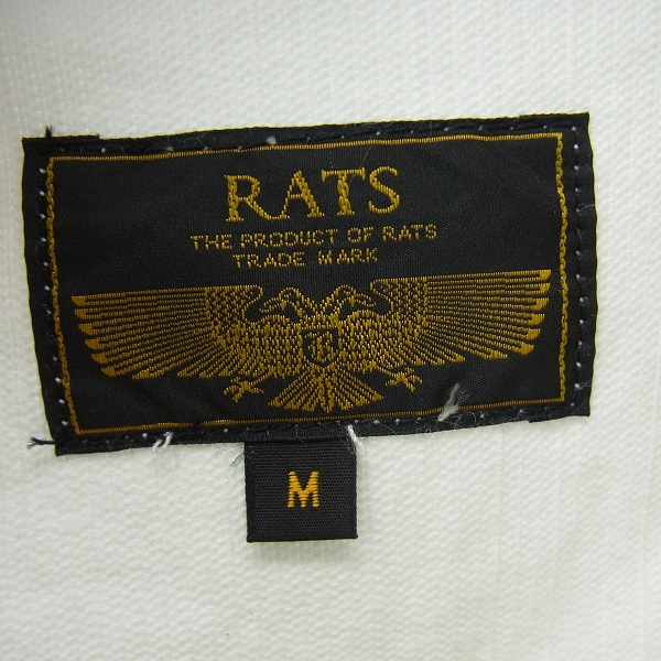 実際に弊社で買取させて頂いたRats/ラッツ 刺繍/ワッペン コーデュロイ ジップジャケット 16'RJ-0312/Mの画像 2枚目