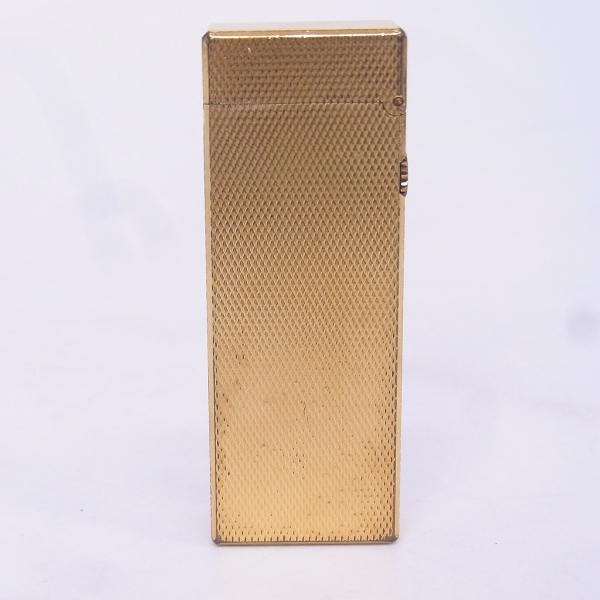 実際に弊社で買取させて頂いたdunhill/ダンヒル サイドローラーガスライター ゴールドの画像 1枚目