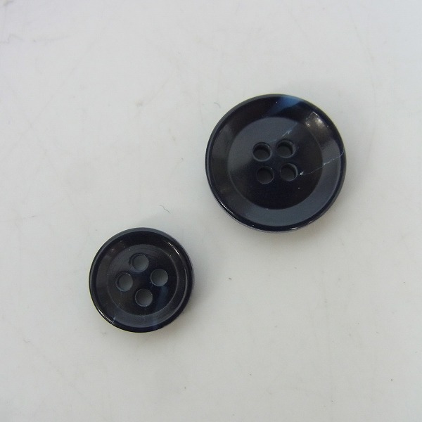 実際に弊社で買取させて頂いたHYDROGEN/ハイドロゲン×Luigi Bianchi Mantova メルトン ストライプ ダブル テーラードジャケット 46Rの画像 8枚目