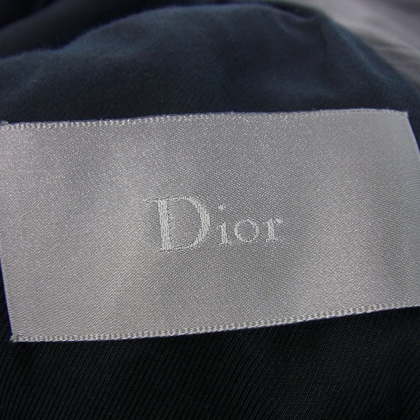 実際に弊社で買取させて頂いたDior HOMME/ディオールオム シングルライダースジャケット 133L422A0119/44の画像 2枚目