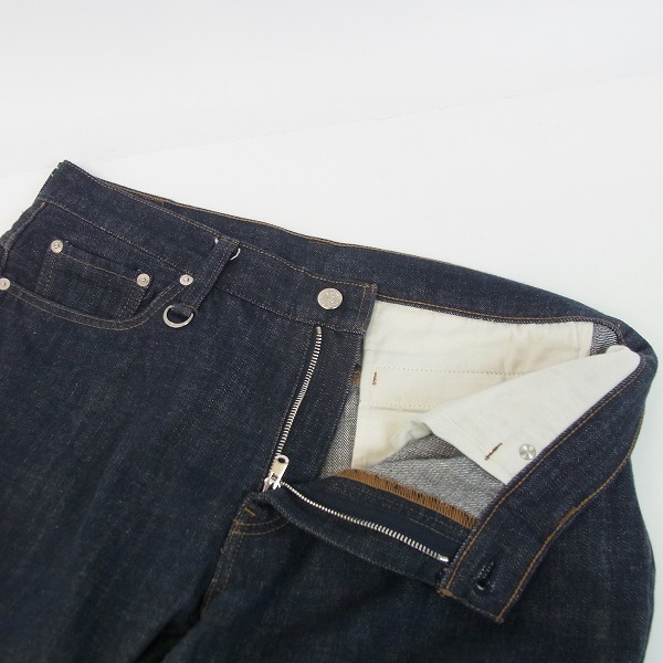 実際に弊社で買取させて頂いたunfiorm experiment/ユニフォームエクスペリメント デニムパンツ UE-000004/34の画像 2枚目
