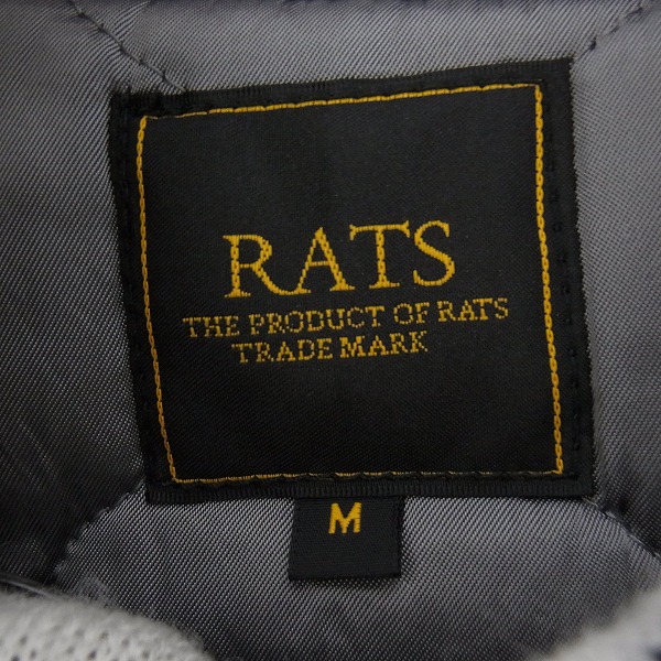 実際に弊社で買取させて頂いたRats/ラッツ 17AW 50'Sリブ ジャケット 17'RJ-0905/Mの画像 2枚目