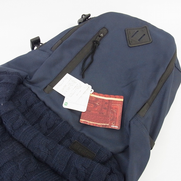 実際に弊社で買取させて頂いた【難有】visvim/ビズビム BALLISTIC 20L ニット切り替えリュック バックパックの画像 8枚目