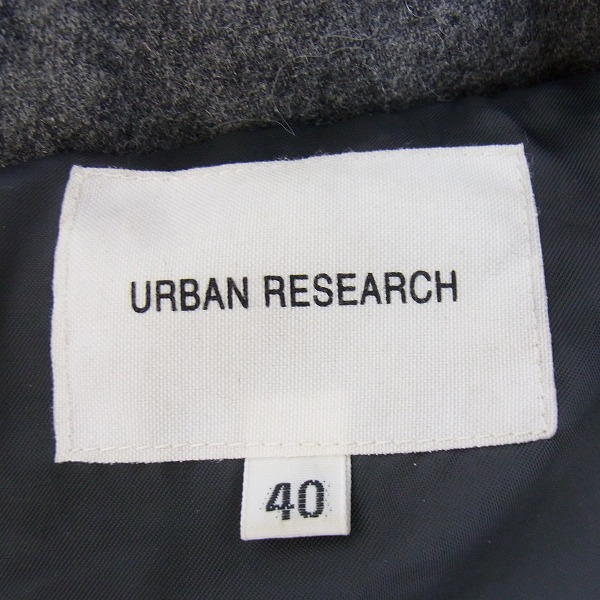 実際に弊社で買取させて頂いたURBAN RESEARCH/アーバンリサーチ ダウンジャケット/40の画像 2枚目