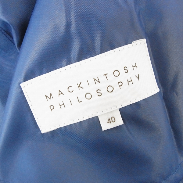 実際に弊社で買取させて頂いたMACKINTOSH PHILOSOPHY/マッキントッシュフィロソフィー レインコート/40の画像 2枚目