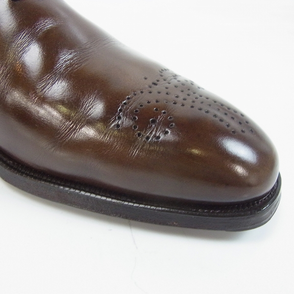 実際に弊社で買取させて頂いたCrockett&Jones/クロケットアンドジョーンズ ホールカット/ドレスシューズ WEYMOUTH/9411-19B 7Eの画像 6枚目