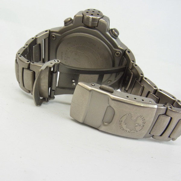 実際に弊社で買取させて頂いたPRO TREK/プロトレック HUNTING WORLD/ハンティングワールド PRT-4000HWJ【動作未確認】の画像 2枚目