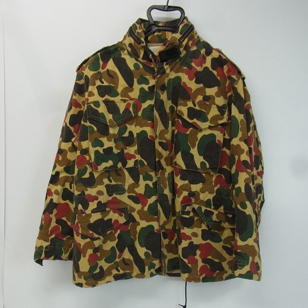 A BATHING APE M-65 グリーンカモ-