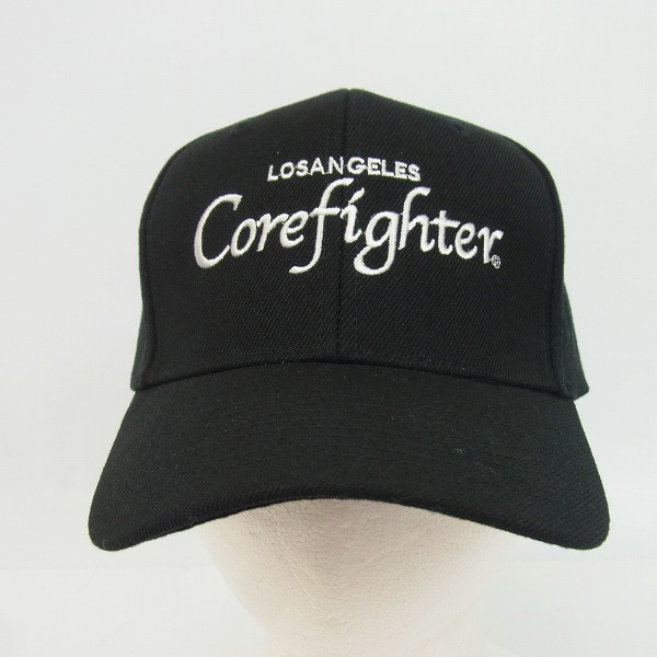 実際に弊社で買取させて頂いたCOREFIGHTER/コアファイター LOSANGELS Corefighter 刺繍 SNAP BACK/スナップバック/キャップの画像 1枚目
