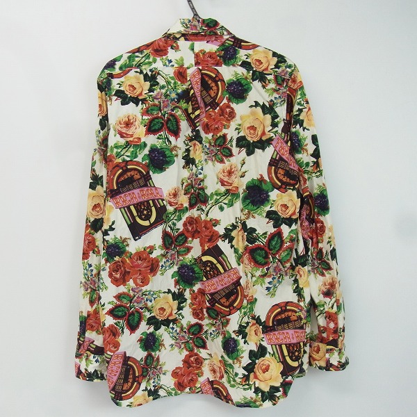 実際に弊社で買取させて頂いたJOYRICH/ジョイリッチ ジュークボックス/フローラル 総柄 長袖シャツ/Mの画像 1枚目