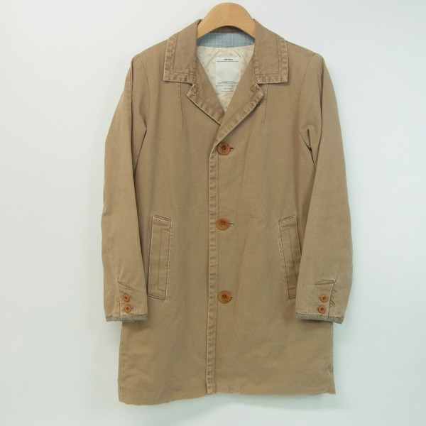 visvim/ビズビム MIES COAT/ミースコート ステンカラー/コットン