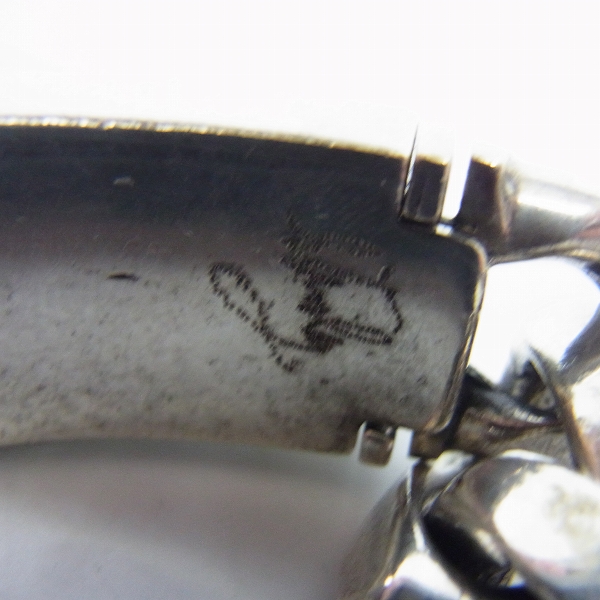 実際に弊社で買取させて頂いたSTANLEY GUESS/スタンリーゲス ダブルIDブレス スパイダー/ウッドインレイの画像 5枚目